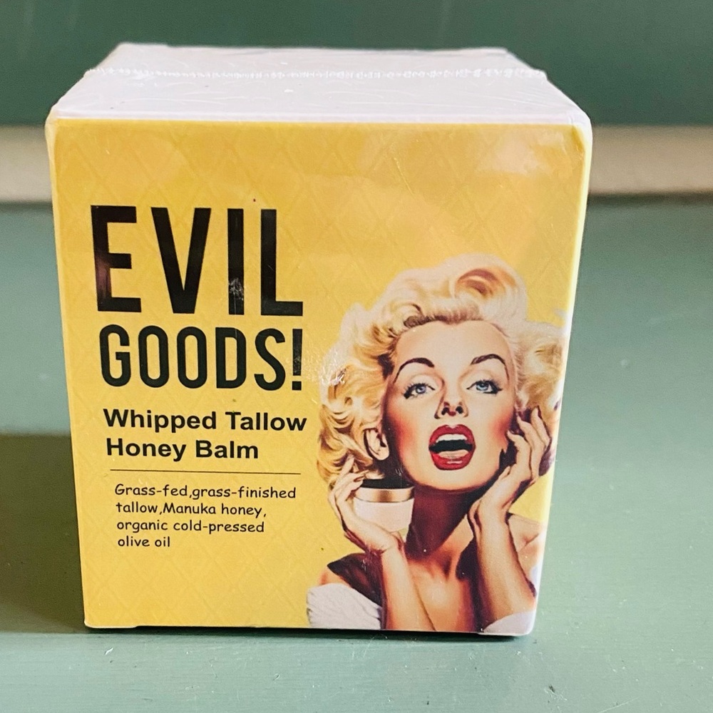 Evil Goods NWT Whipped Tallow Honey Balm 4.23 oz